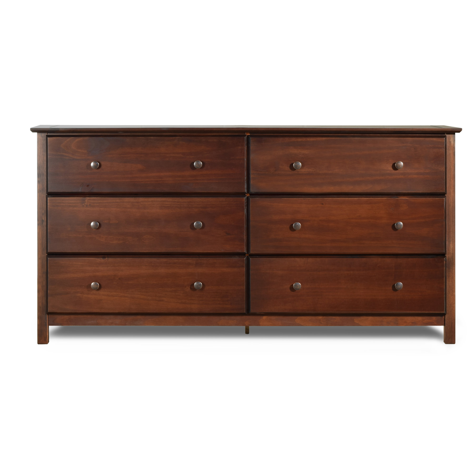 Grain Wood Furniture Shaker 6 Drawer Dresser & Reviews Wayfair